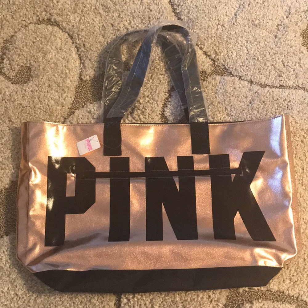 Rose Gold PINK Tote
